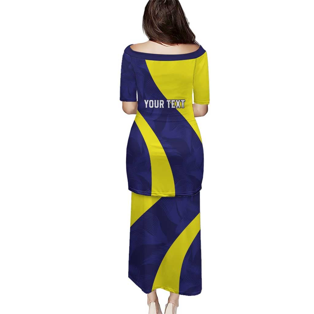 Felis dia di Bandera Curacao Personalized Puletasi Curacao Flag Style - Wonder Print Shop