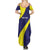 Felis dia di Bandera Curacao Personalized Summer Maxi Dress Curacao Flag Style - Wonder Print Shop