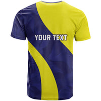 Felis dia di Bandera Curacao Personalized T Shirt Curacao Flag Style - Wonder Print Shop