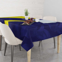 Felis dia di Bandera Curacao Personalized Tablecloth Curacao Flag Style - Wonder Print Shop
