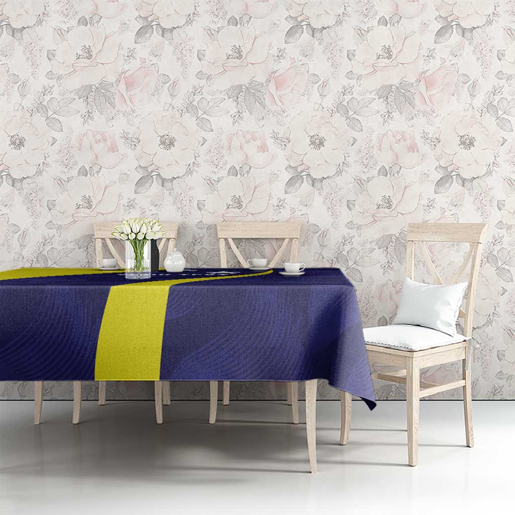 Felis dia di Bandera Curacao Personalized Tablecloth Curacao Flag Style - Wonder Print Shop