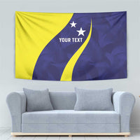 Felis dia di Bandera Curacao Personalized Tapestry Curacao Flag Style - Wonder Print Shop