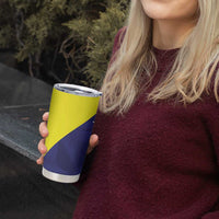 Felis dia di Bandera Curacao Personalized Tumbler Cup Curacao Flag Style - Wonder Print Shop