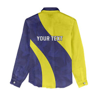 Felis dia di Bandera Curacao Personalized Women Casual Shirt Curacao Flag Style - Wonder Print Shop