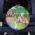 Feliz Dia de Madeira Personalized Spare Tire Cover Traditional Palheiros Straw-roofed Houses - Wonder Print Shop