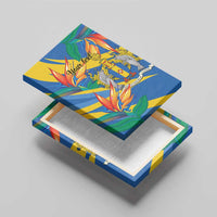 Bird of Paradise Flower Madeira Personalized Canvas Wall Art - Wonder Print Shop