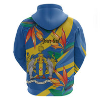 Bird of Paradise Flower Madeira Personalized Hoodie - Wonder Print Shop