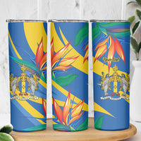 Bird of Paradise Flower Madeira Personalized Skinny Tumbler - Wonder Print Shop