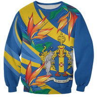 Bird of Paradise Flower Madeira Personalized Sweatshirt - Wonder Print Shop