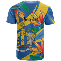 Bird of Paradise Flower Madeira Personalized T Shirt - Wonder Print Shop