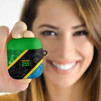Tanzania 255 AirPods Case African Mix Pattern Flag Motif - Wonder Print Shop