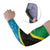 Tanzania 255 Arm Sleeves African Mix Pattern Flag Motif - Wonder Print Shop