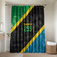 Tanzania 255 Bathroom Set African Mix Pattern Flag Motif - Wonder Print Shop