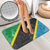 Tanzania 255 Bathroom Set African Mix Pattern Flag Motif - Wonder Print Shop
