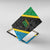Tanzania 255 Canvas Wall Art African Mix Pattern Flag Motif - Wonder Print Shop
