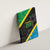 Tanzania 255 Canvas Wall Art African Mix Pattern Flag Motif - Wonder Print Shop