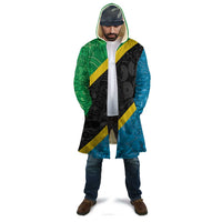 Tanzania 255 Cloak African Mix Pattern Flag Motif - Wonder Print Shop