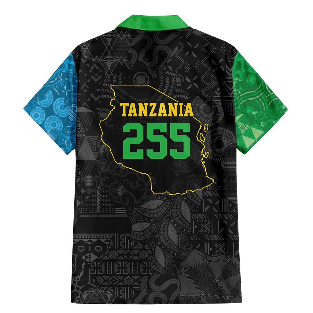 Tanzania 255 Family Matching Mermaid Dress and Hawaiian Shirt African Mix Pattern Flag Motif - Wonder Print Shop