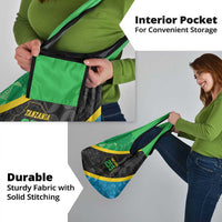 Tanzania 255 Grocery Bag African Mix Pattern Flag Motif - Wonder Print Shop