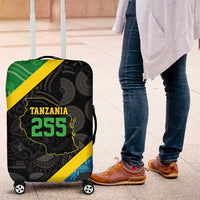 Tanzania 255 Luggage Cover African Mix Pattern Flag Motif - Wonder Print Shop