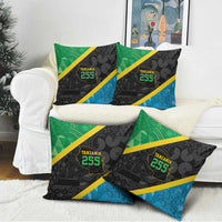 Tanzania 255 Pillow Cover African Mix Pattern Flag Motif - Wonder Print Shop