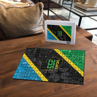Tanzania 255 Puzzle African Mix Pattern Flag Motif - Wonder Print Shop
