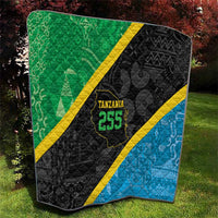 Tanzania 255 Quilt African Mix Pattern Flag Motif - Wonder Print Shop