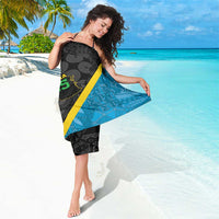 Tanzania 255 Sarong African Mix Pattern Flag Motif - Wonder Print Shop
