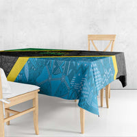 Tanzania 255 Tablecloth African Mix Pattern Flag Motif - Wonder Print Shop