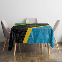Tanzania 255 Tablecloth African Mix Pattern Flag Motif - Wonder Print Shop