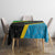 Tanzania 255 Tablecloth African Mix Pattern Flag Motif - Wonder Print Shop