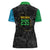 Tanzania 255 Women Polo Shirt African Mix Pattern Flag Motif - Wonder Print Shop