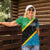 Tanzania 255 Women Polo Shirt African Mix Pattern Flag Motif - Wonder Print Shop