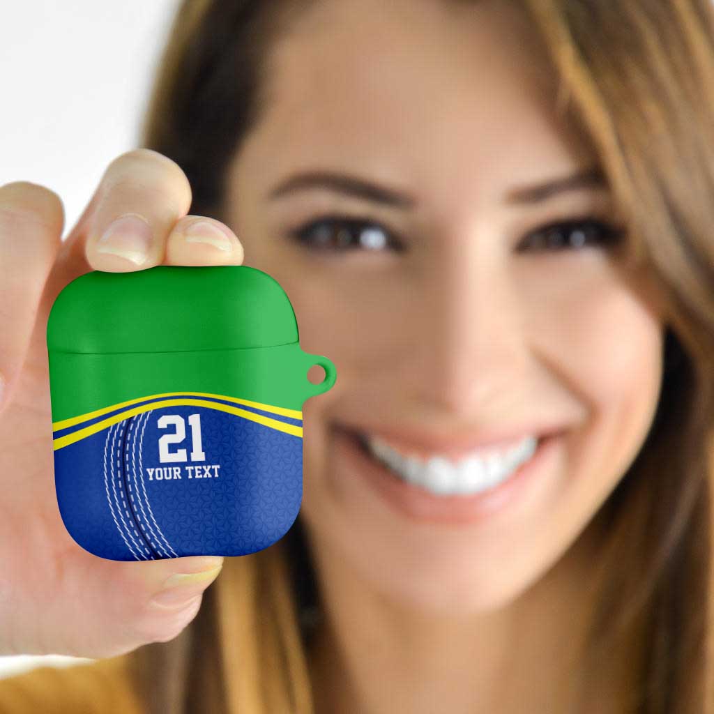 Tanzania Cricket Custom AirPods Case The Cows Tanzania Pattern - Wonder Print Shop