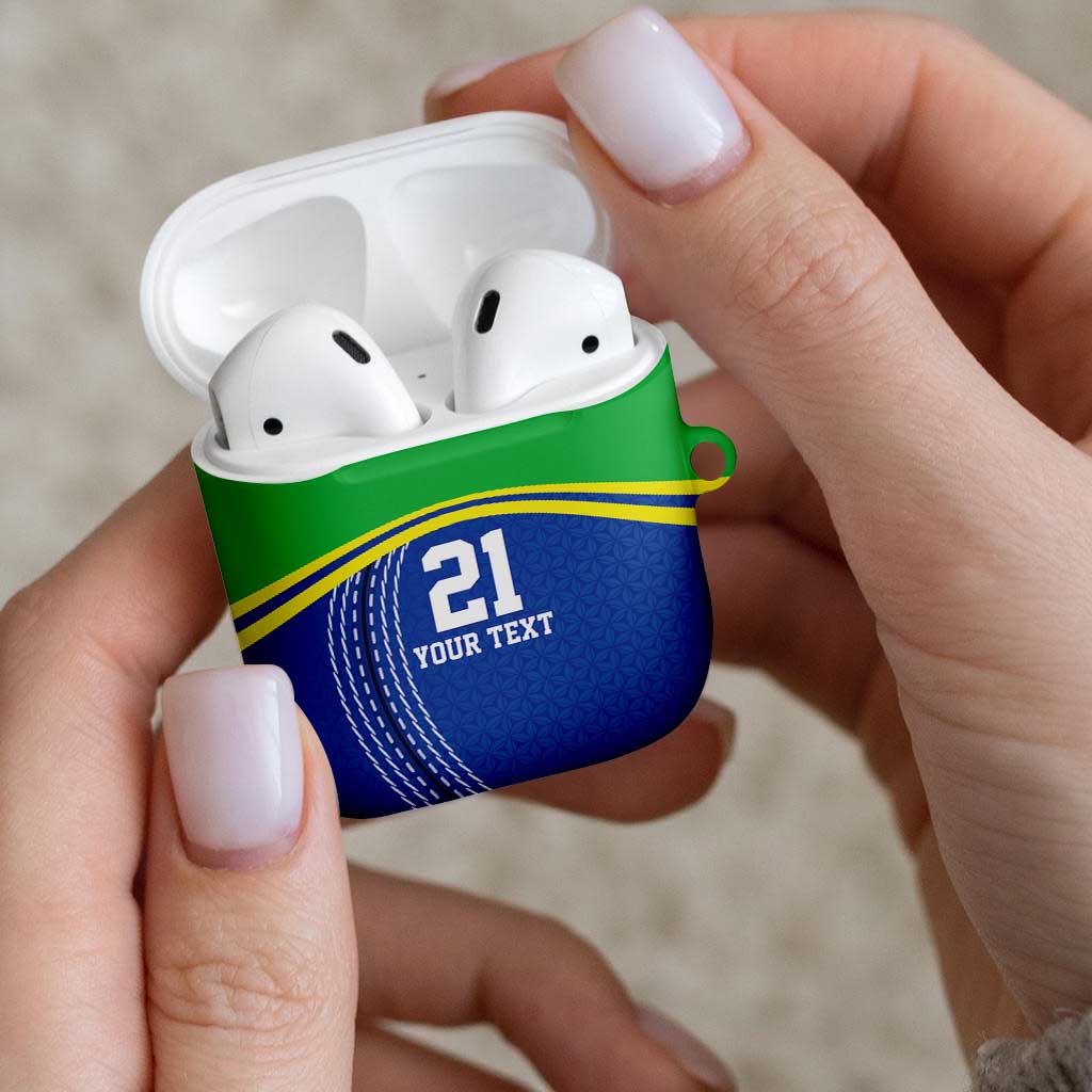 Tanzania Cricket Custom AirPods Case The Cows Tanzania Pattern - Wonder Print Shop