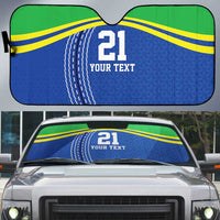 Tanzania Cricket Custom Auto Sun Shade The Cows Tanzania Pattern - Wonder Print Shop