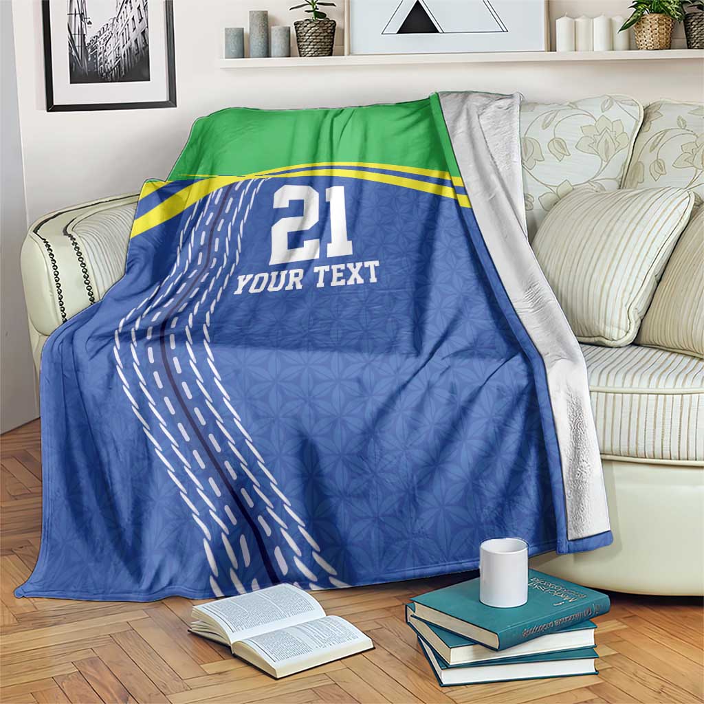 Tanzania Cricket Custom Blanket The Cows Tanzania Pattern - Wonder Print Shop