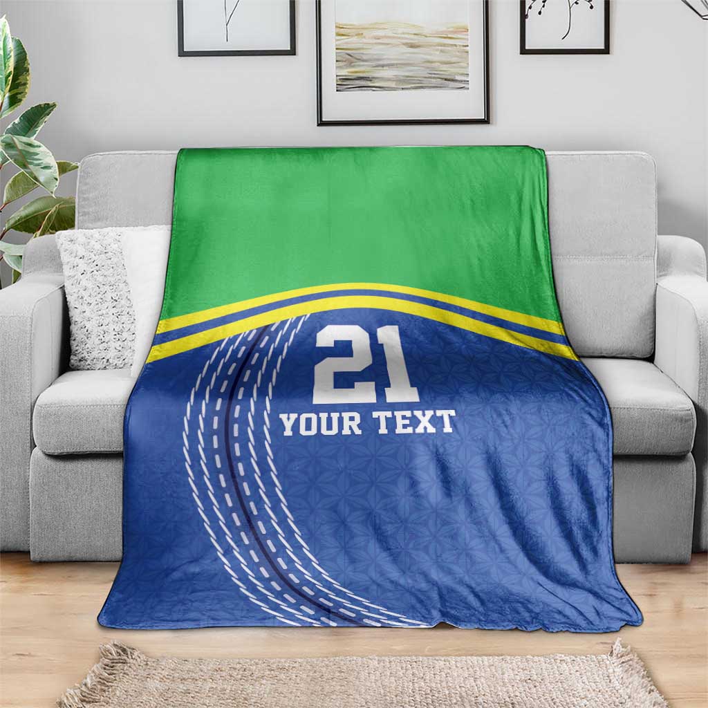 Tanzania Cricket Custom Blanket The Cows Tanzania Pattern - Wonder Print Shop