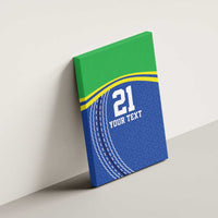 Tanzania Cricket Custom Canvas Wall Art The Cows Tanzania Pattern - Wonder Print Shop