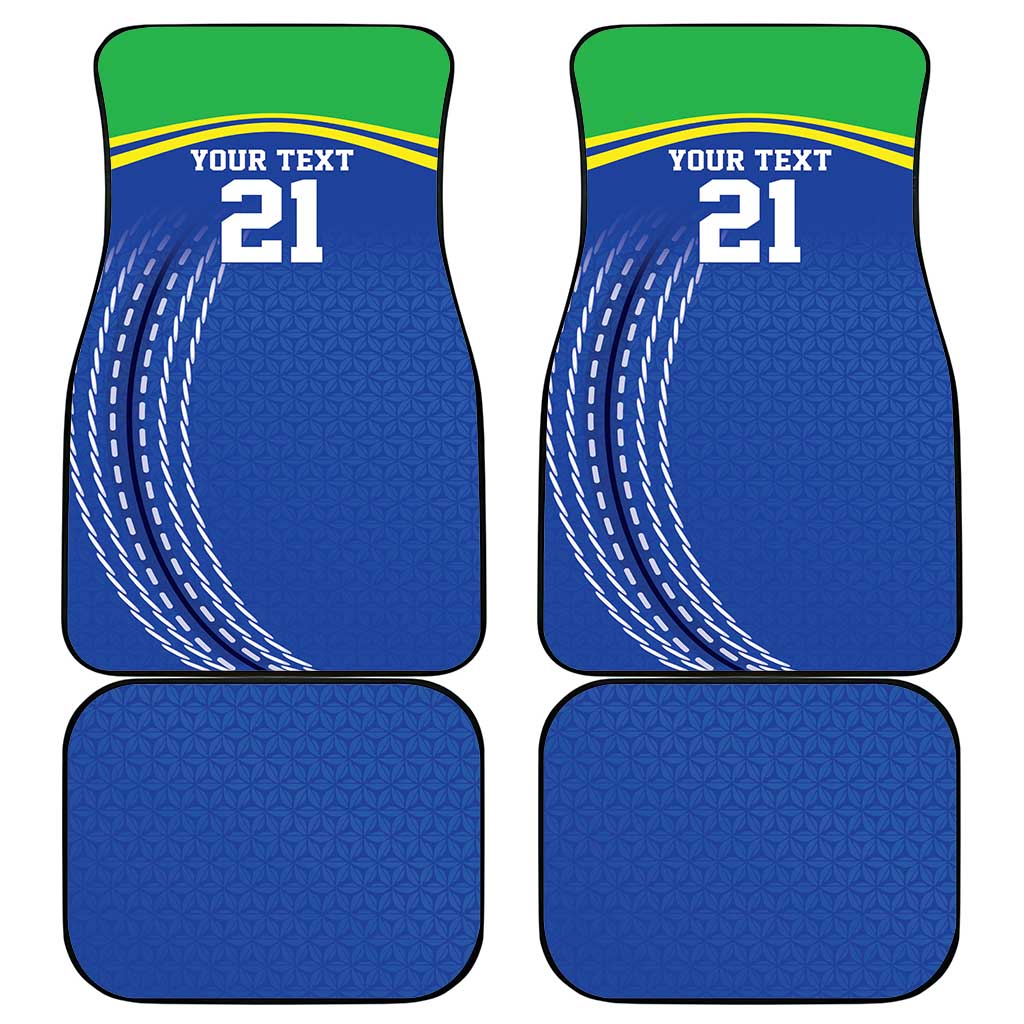 Tanzania Cricket Custom Car Mats The Cows Tanzania Pattern - Wonder Print Shop