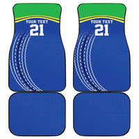 Tanzania Cricket Custom Car Mats The Cows Tanzania Pattern - Wonder Print Shop