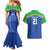 Tanzania Cricket Custom Couples Matching Mermaid Dress and Hawaiian Shirt The Cows Tanzania Pattern - Wonder Print Shop