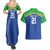 Tanzania Cricket Custom Couples Matching Summer Maxi Dress and Hawaiian Shirt The Cows Tanzania Pattern - Wonder Print Shop