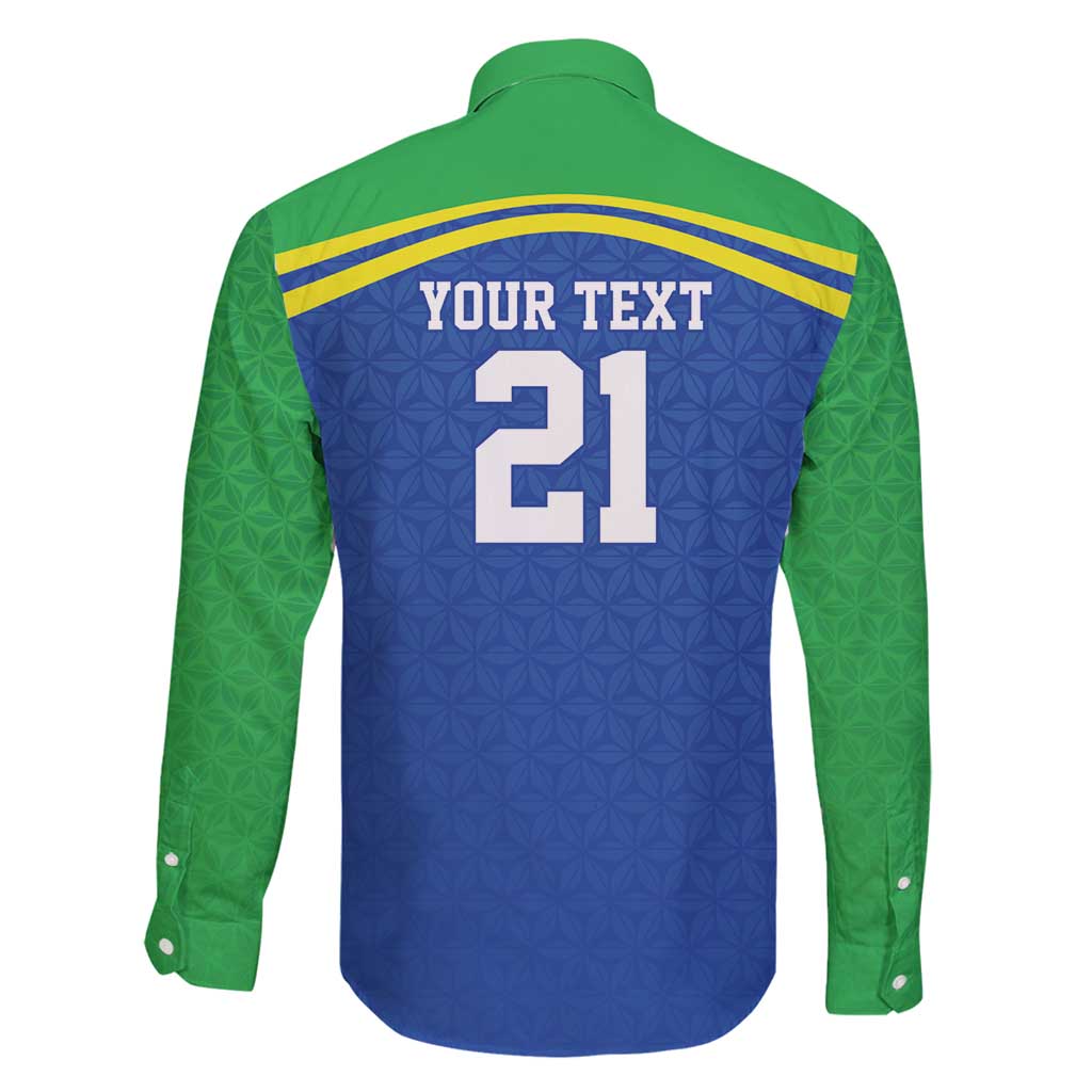 Tanzania Cricket Custom Family Matching Long Sleeve Bodycon Dress and Hawaiian Shirt The Cows Tanzania Pattern - Wonder Print Shop