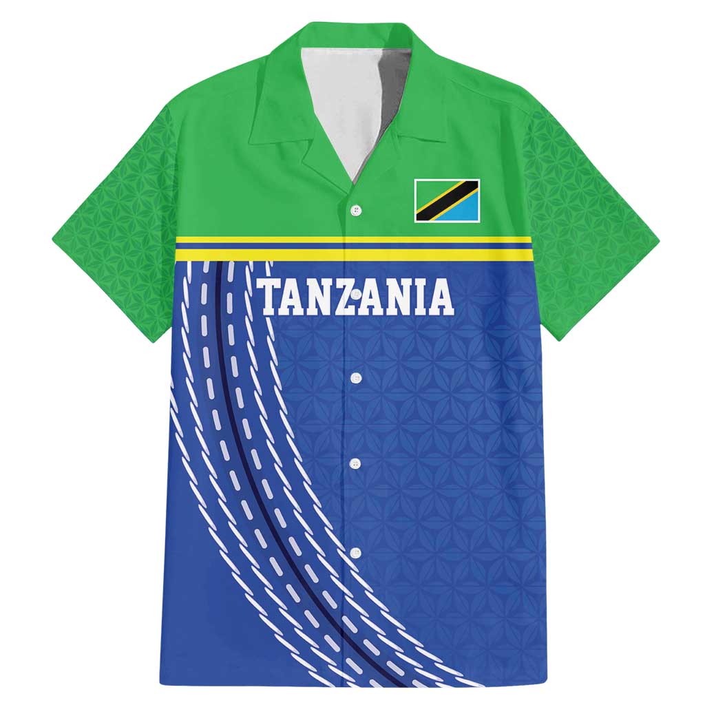 Tanzania Cricket Custom Family Matching Mermaid Dress and Hawaiian Shirt The Cows Tanzania Pattern - Wonder Print Shop