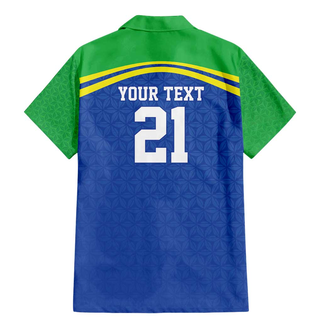 Tanzania Cricket Custom Family Matching Mermaid Dress and Hawaiian Shirt The Cows Tanzania Pattern - Wonder Print Shop