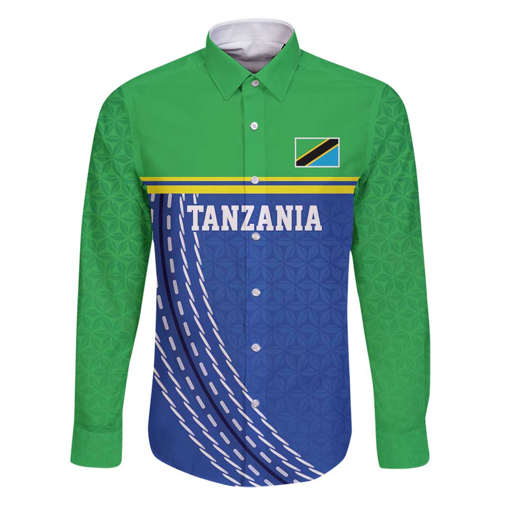 Tanzania Cricket Custom Family Matching Puletasi and Hawaiian Shirt The Cows Tanzania Pattern - Wonder Print Shop