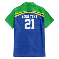 Tanzania Cricket Custom Family Matching Short Sleeve Bodycon Dress and Hawaiian Shirt The Cows Tanzania Pattern - Wonder Print Shop