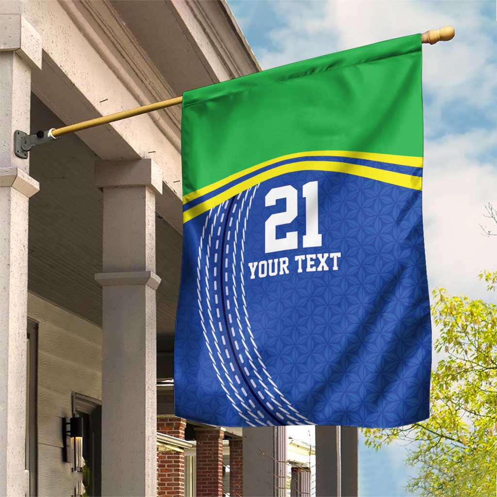 Tanzania Cricket Custom Garden Flag The Cows Tanzania Pattern - Wonder Print Shop