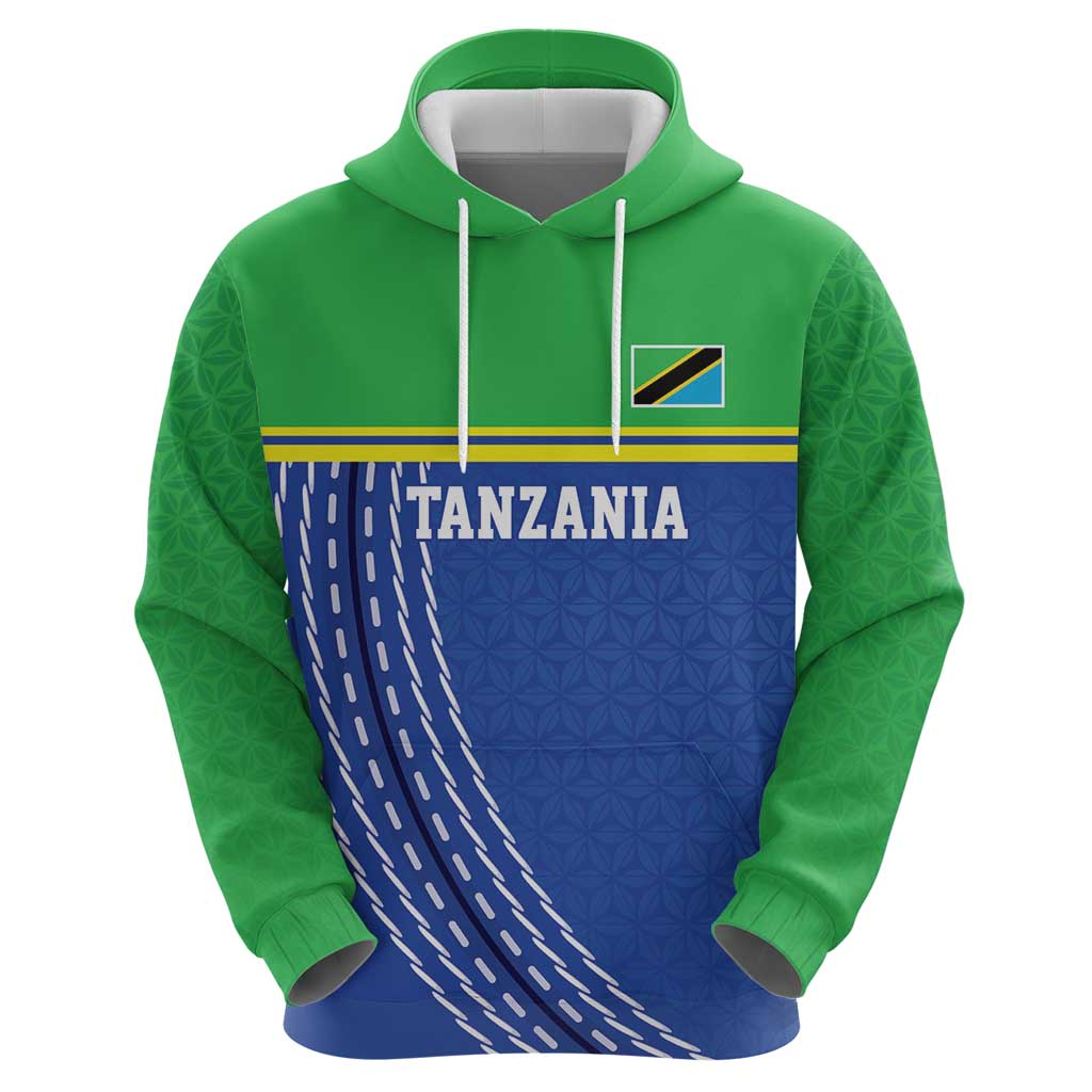 Tanzania Cricket Custom Hoodie The Cows Tanzania Pattern - Wonder Print Shop